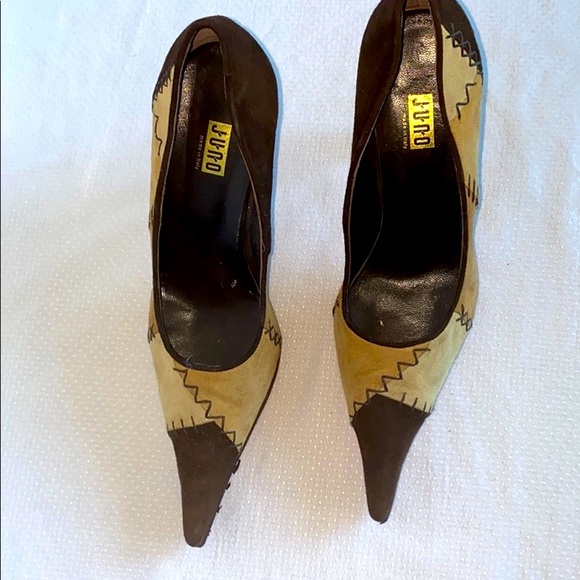 Vintage Juno Suede Stilettos - Picture 2 of 8